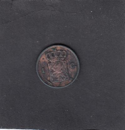 Beschrijving: 1 Cent WILLEM I